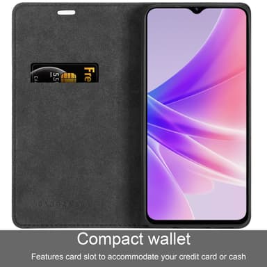 TCL 30 (4G / 5G) / 30+ lommebokdeksel case (svart)