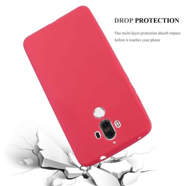Deksel Huawei MATE 9 Silikon cover (rød)