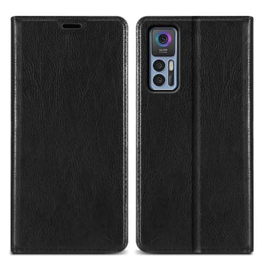 TCL 30 (4G / 5G) / 30+ lommebokdeksel case (svart)