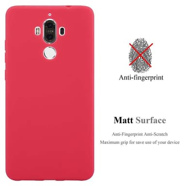 Deksel Huawei MATE 9 Silikon cover (rød)
