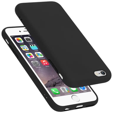 iPhone 6 PLUS / 6S PLUS silikondeksel case (svart)
