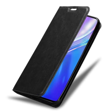 Realme X2 / XT / Oppo K5 lommebokdeksel case (svart)