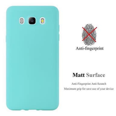 Deksel Samsung Galaxy J5 2016 Silikon cover (blå)
