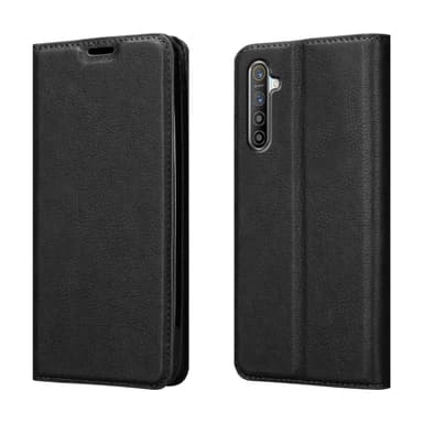 Realme X2 / XT / Oppo K5 lommebokdeksel case (svart)