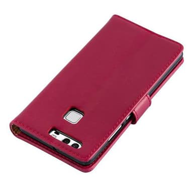 Huawei P9 lommebokdeksel etui (rød)