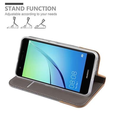 Huawei NOVA lommebokdeksel etui (grå)