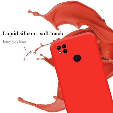 Xiaomi RedMi 9C / RedMi 10A silikondeksel case (rød)