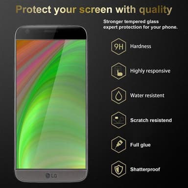 LG G5 Skjermbeskytter Skärmskydd