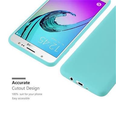 Deksel Samsung Galaxy J5 2016 Silikon cover (blå)