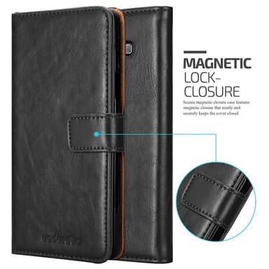 Samsung Galaxy A7 2015 lommebokdeksel etui (svart)