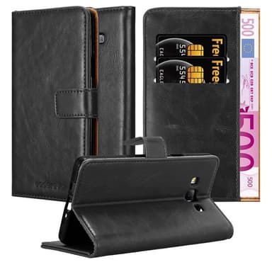 Samsung Galaxy A7 2015 lommebokdeksel etui (svart)