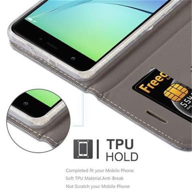 Huawei NOVA lommebokdeksel etui (grå)