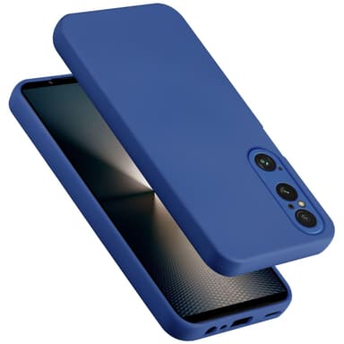 Sony Xperia 1 VI silikondeksel case (blå)
