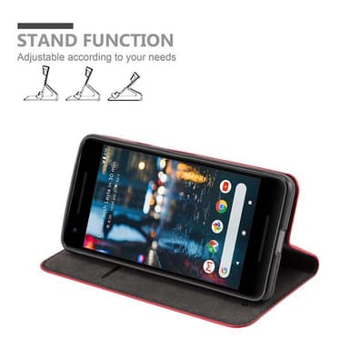 Google PIXEL 2 lommebokdeksel case (rød)