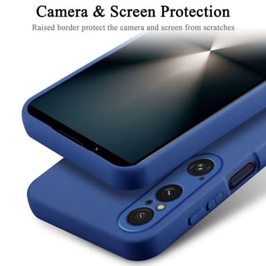 Sony Xperia 1 VI silikondeksel case (blå)