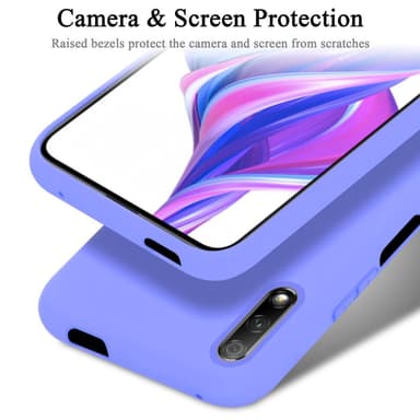 Huawei Y9S silikondeksel case (lilla)