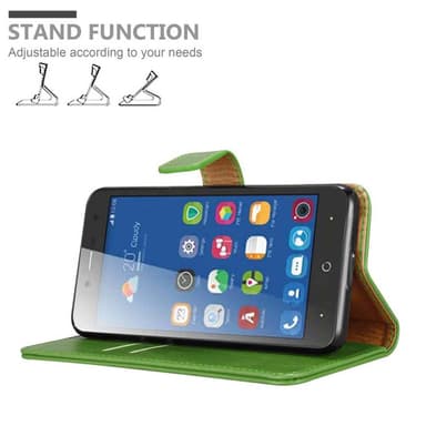 ZTE Blade L7 lommebokdeksel etui (grønn)