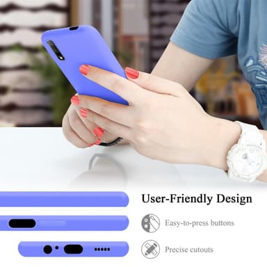 Huawei Y9S silikondeksel case (lilla)