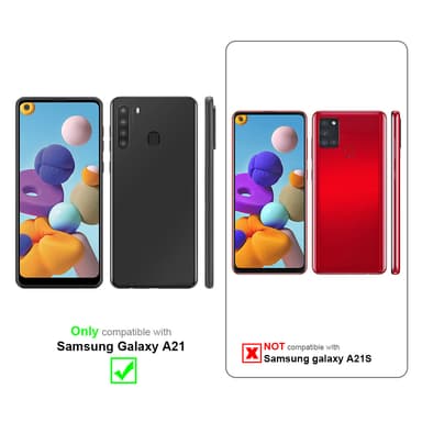Samsung Galaxy A21 Skjermbeskytter Skärmskydd