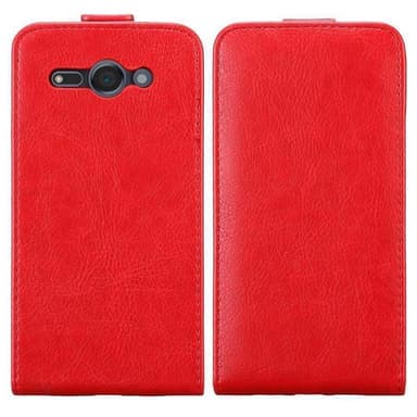 Sony Xperia XZ2 COMPACT deksel flip cover (rød)