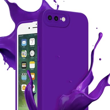 iPhone 7 PLUS / 7S PLUS / 8 PLUS Deksel case (lilla)