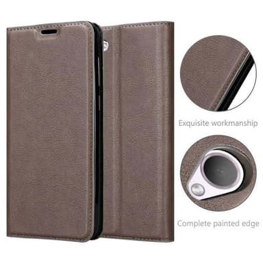 HTC Desire 12 lommebokdeksel case (brun)