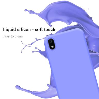 Xiaomi RedMi 7A silikondeksel case (lilla)