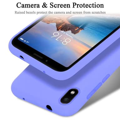 Xiaomi RedMi 7A silikondeksel case (lilla)
