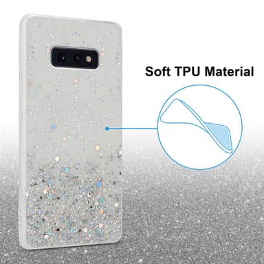 Samsung Galaxy S10e Silikondeksel Glitter