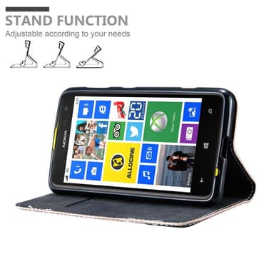 Nokia Lumia 625 Deksel Case Cover (rosa)