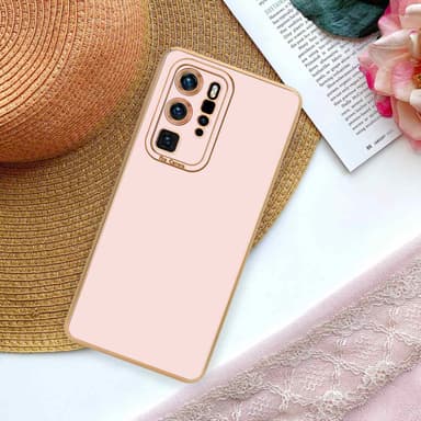 Huawei P40 PRO / P40 PRO+ silikondeksel cover (rosa)