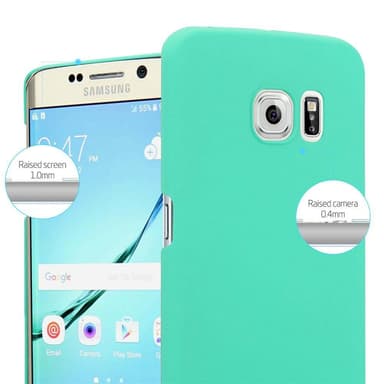 Samsung Galaxy S6 EDGE Hardt Deksel Cover (grønn)
