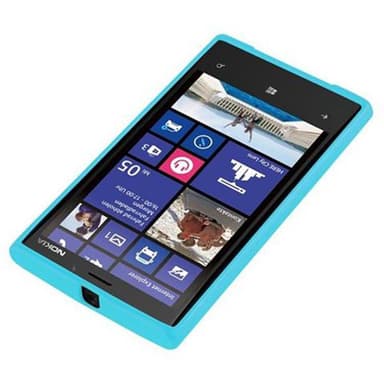 Nokia Lumia 920 Deksel Case Cover (blå)