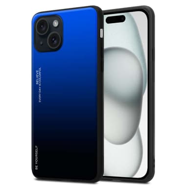 Deksel iPhone 15 Case Cover (Svart)