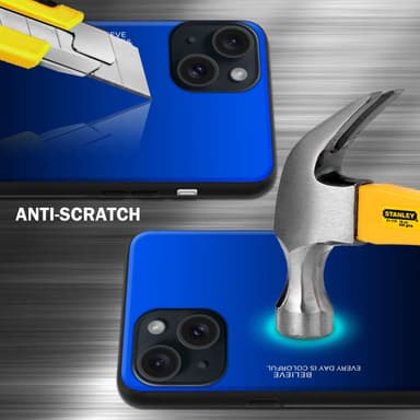 Deksel iPhone 15 Case Cover (Svart)