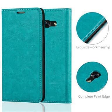 Samsung Galaxy A5 2017 lommebokdeksel case (turkis)