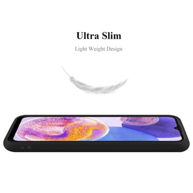 Deksel Samsung Galaxy A23 4G Silikon cover (svart)
