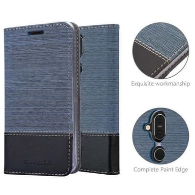 Nokia 7.1 PLUS / X7 lommebokdeksel etui (blå)