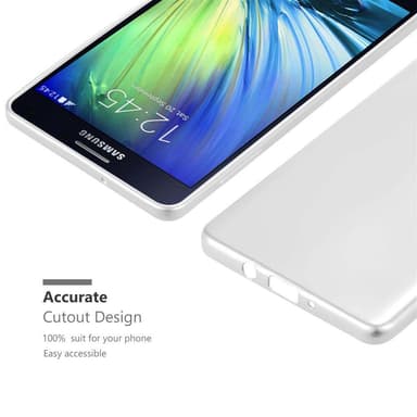 Deksel Samsung Galaxy A7 2015 Case Cover (sølv)