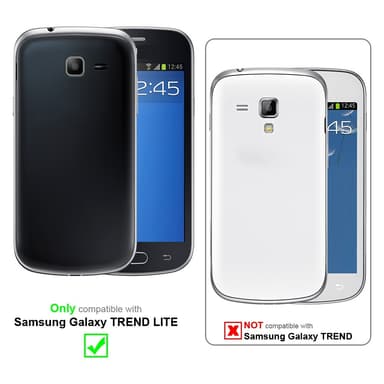 Deksel Samsung Galaxy TREND LITE case (blå)