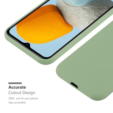 Deksel Samsung Galaxy M23 5G Silikon cover (grønn)