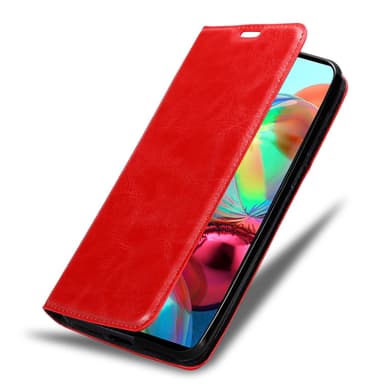 Samsung Galaxy A72 4G / 5G lommebokdeksel case (rød)
