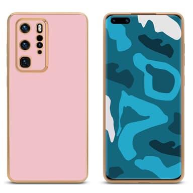 Huawei P40 PRO / P40 PRO+ silikondeksel case (rosa)