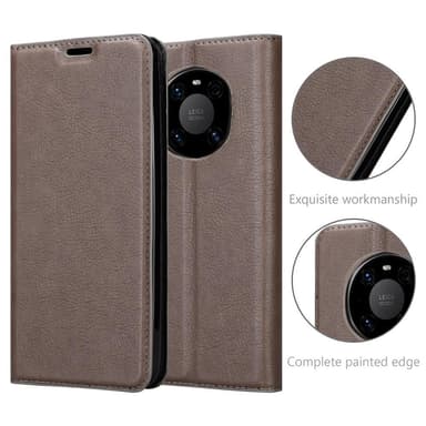 Huawei MATE 40 PRO lommebokdeksel case (brun)