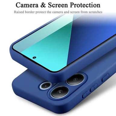 Redmi Note 13 4G silikondeksel case (Blå)