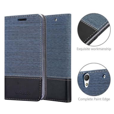 Sony Xperia C4 lommebokdeksel etui (blå)