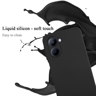 Realme C33 silikondeksel case (Svart)