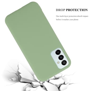 Deksel Samsung Galaxy M23 5G Silikon cover (grønn)