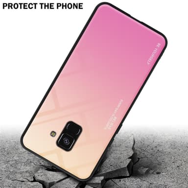 Deksel Samsung Galaxy A8 2018 Case Cover (svart)