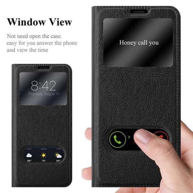 Samsung Galaxy S9 PLUS lommebokdeksel cover (svart)